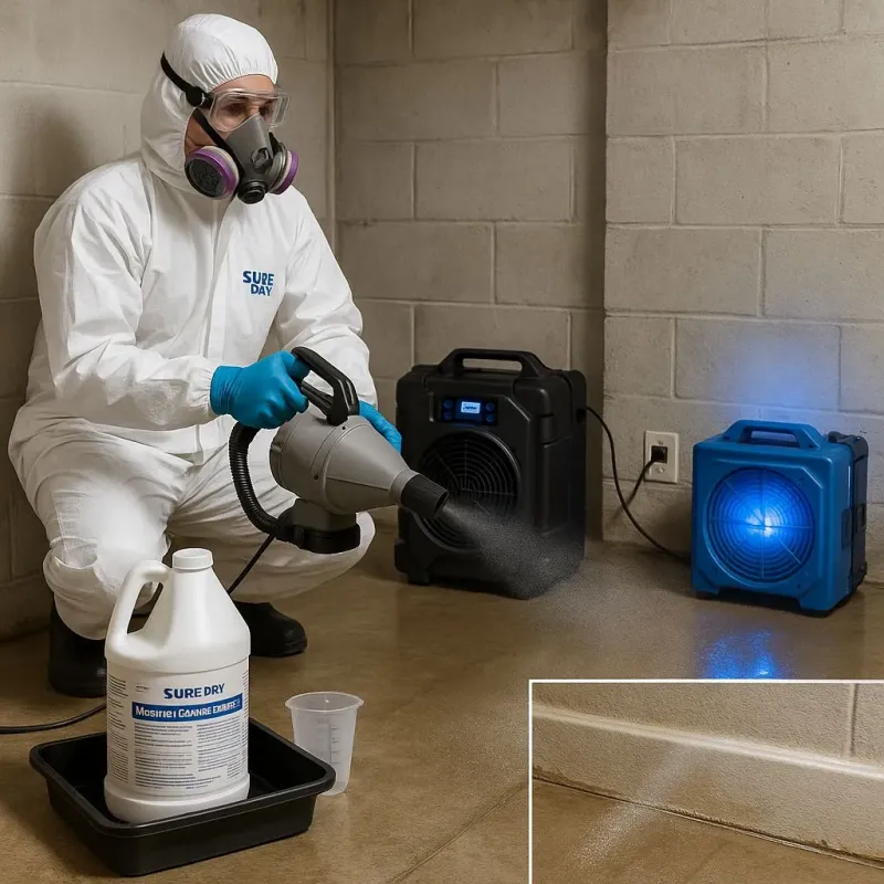 Sanitization and Odor Removal process in Seymour, CT