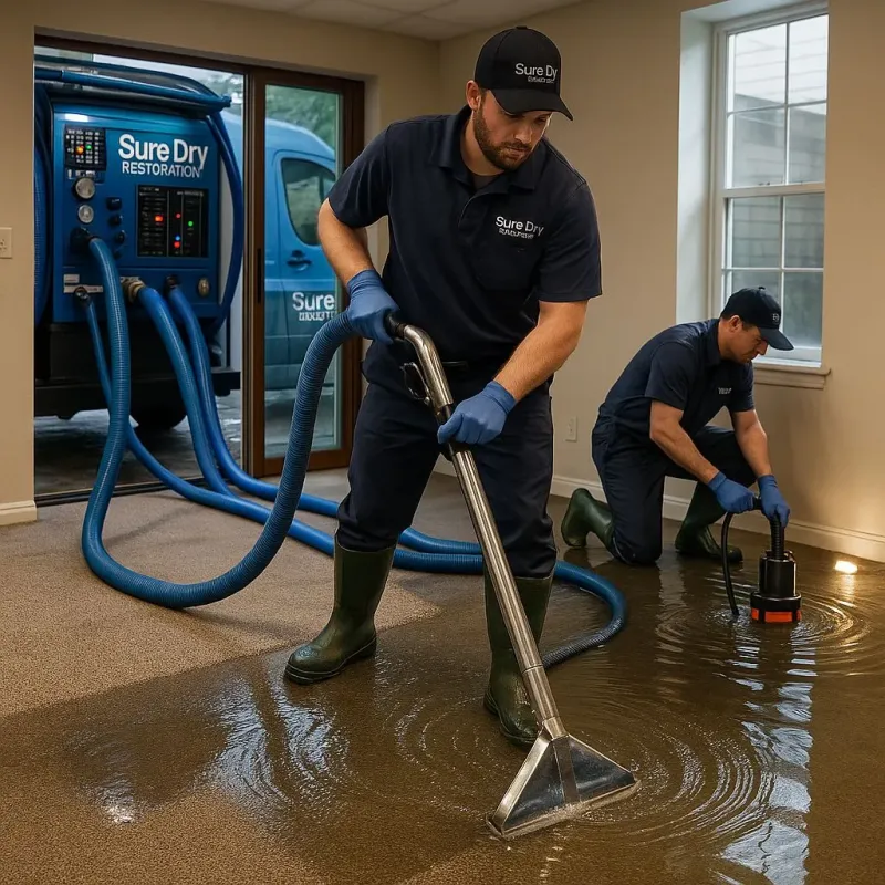 Water Extraction and Removal process in Seymour, CT